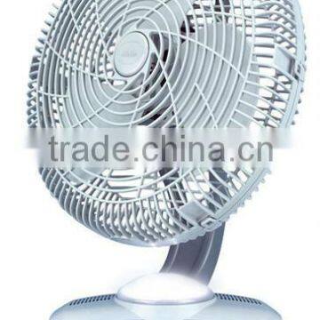 SUNCA AC/DC Rechargeable Oscillating Fan 14" SF-393A