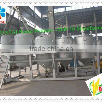 China Hutai Small Scale Oil Refinery/small Scale Edible Oil Refinery/mini Oil Refinery Unit