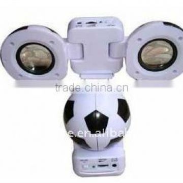 soccer mini speaker football shape foldable mini speaker