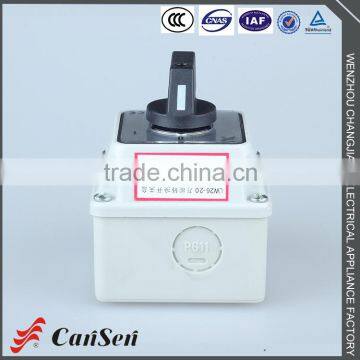 LW26-20 0-1 4P IP65 High Quality Wholesale New Style Isolator Switch With Box photo-5