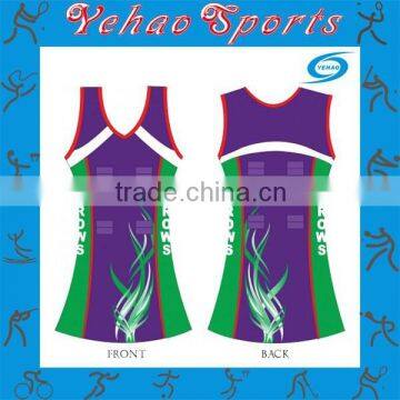 Manufacturer cheap price netball dress made in China