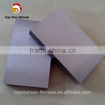 High quality pure tungsten block