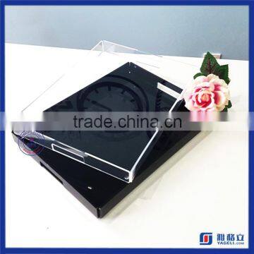 China supplier sales mirrored acrylic fruit tray for sale