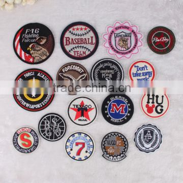 Round Design Embroidery Cotton Patches,Clothing Jeans Patches Designs