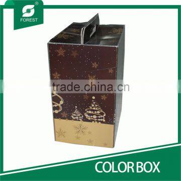 PERSONALIZED FANCY CORRUGATED COLOR BOXES FOR CHRISTMAS GIFTS PACKAGING photo-4
