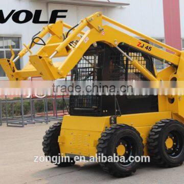 WOLF ZJ45 skid loader, loading capacity 700kg