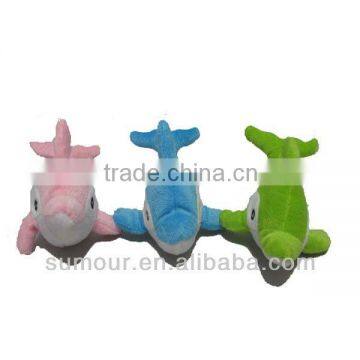 Sea animal plush keyring