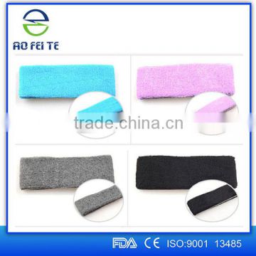 Shijiazhuang Aofeite Medicial Sports Color Cotton Basketball Head Sweat Band