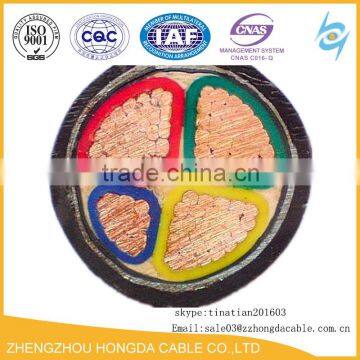 Factory Supply CU/ XLPE /PVC DST Double Steel Tape Armad Cable Price 25 mm