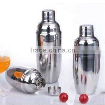 stainless steel cocktail shaker