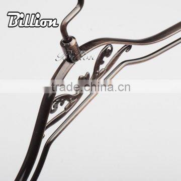 Cheap Bronze Non Slip Hanger Laundry Metal Wire Shirt Hanger photo-2