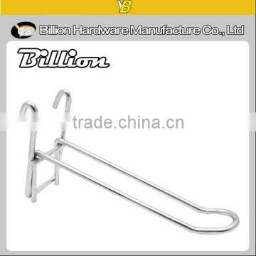 Supermarket Wire Metal Chrome Hooks Mesh Euro Iron Hooks