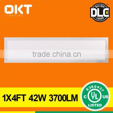 cul ul listed led panel light 1x4 with meanwell dimming driver