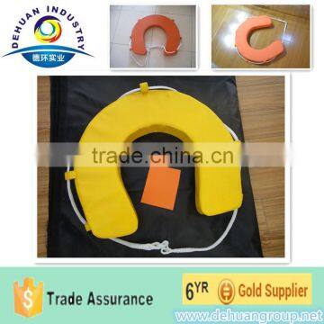 Horse shoe life buoy