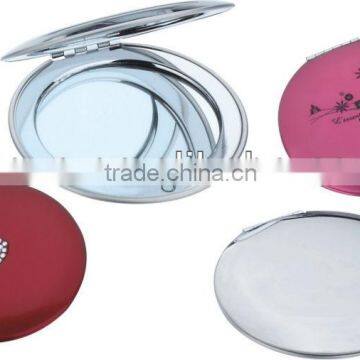 compact cosmetic mirror with logo imprint for promotional