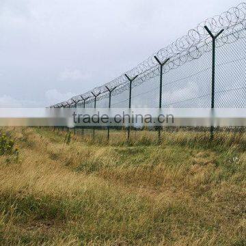 High Stremgth Chain Link Fence for Security Boundary Wall