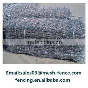 Anti-aging hot dipped galvanized gabion box / welded gabion