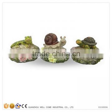 3 Mods Resin Stone Vintage Welcome Signs Stone Snail