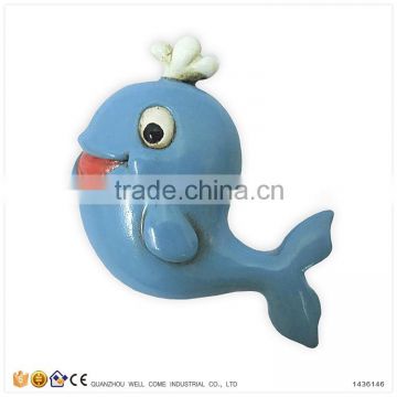 Cheap Fridge Magnets Resin Dolphin Fish Decoration