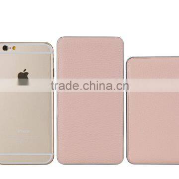 2016 High Quality Leather Surface Power Bank 12000mAh/10000mAh Slim Polymer Battery Charger photo-3