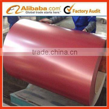 Superior PPGI Red Pre-painted Galvanized Steel For Refrigerator