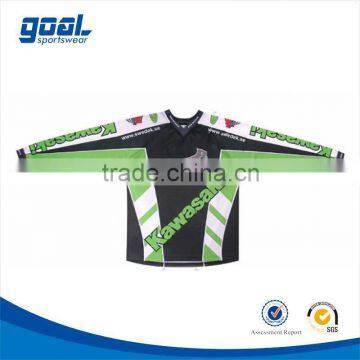 Custom design outdoor motocross clothing motocycle jerseys