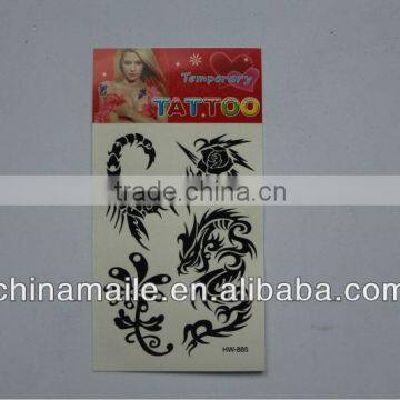 2015 fashion temporary finger free tattoo sticker