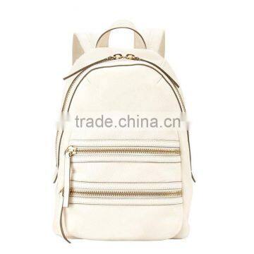 BK4031 China wholesale white and black PU vintage woman backpack