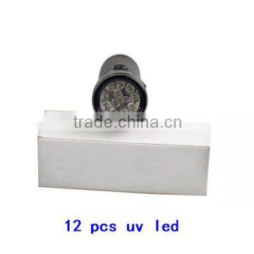 Aluminum Lamp Body Material and LED Light Source Blacklight Inspection UV LED Flashlight photo-3