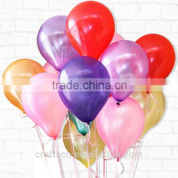 latex multicolor balloon for wedding decoration