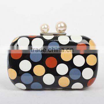 Top quality lady clutch evening bag indian style beaded wedding bag made in China
