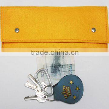 Supply high quality felted pencil bag felt pencil case