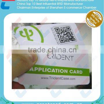 business application with QR code PVC card / ID card / image card from China