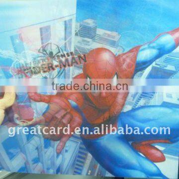 Spider-man 3d picture / poster for film release advertising