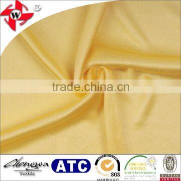 50 denier full shiny lining fabric, 100 polyester dazzle jersey fashion cloth lining fabric