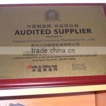 SGS certificate