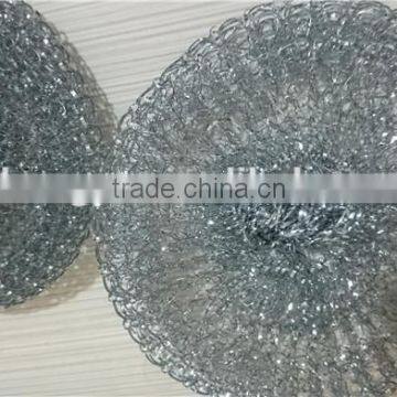 Hot sell galvanized mesh scourer with handle