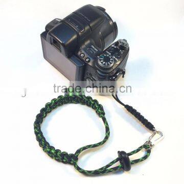 paracord camo green camera wrist strap for camera outdoor survival paracord camera wrist strap