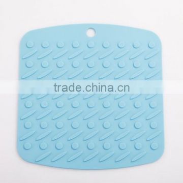 Eco-freindly food grade simple shape silicone kitchen mat