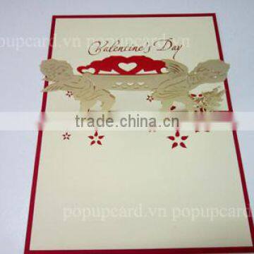 Love (angels) 3d Greeting Pop up Card photo-3