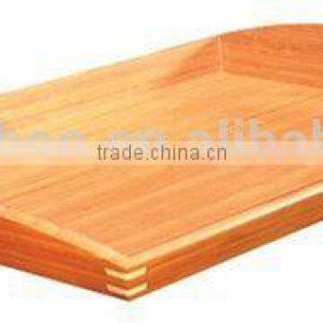 Small Wooden Display Tray with Compartments