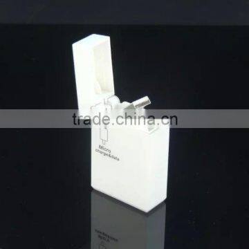 Cigarette Lighter Shape Design Retractable Stowable USB Charger Cable for IPhone5 IPhone6 Android Smartphones photo-6