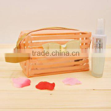 Fashion Women Transparent Clear Cosmetic Pvc Bag