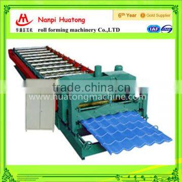 Steel Roof Glazed tile chinese roll forming machinery