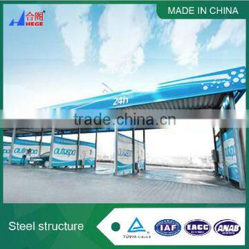 Steel carport shed