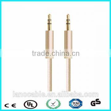 Metal Head Audio Jack Braide 3.5mm Male to Male Audio Cable photo-4