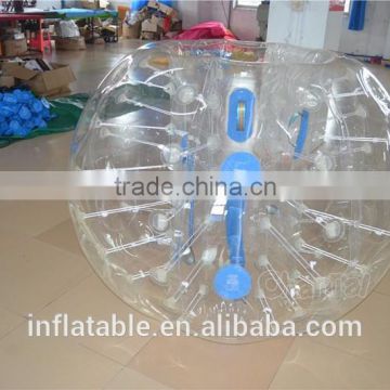 2016 new design 0.8mm PVC/TPU inflatable bumper ball, body zorb, soccer bubble ball