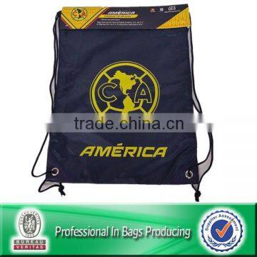 Promotional Cinch Up With Head Tag Gym Sack