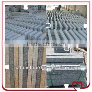 Split Grey Granite Kerbstone