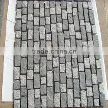 Mesh backed paver